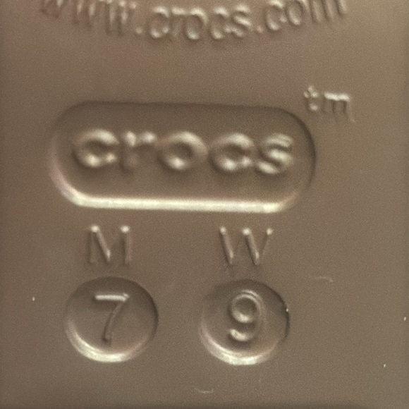 CROCS Siren Brown NWOB Sz 9 - Picture 6 of 7